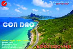 Combo du lịch Côn Đảo 3N2Đ giá 2.090.000 (chưa bao gồm vé máy bay)